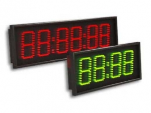 LED elektroniniai laikrodžiai su sinchronizacija 